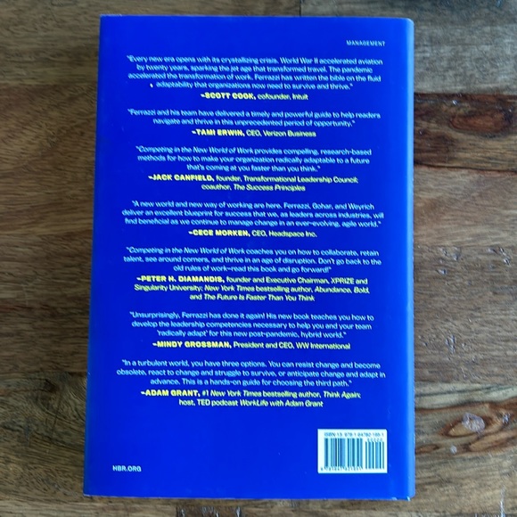 NWT Competing In The NEW World Of Work Hardcover Book - Picture 2 of 8